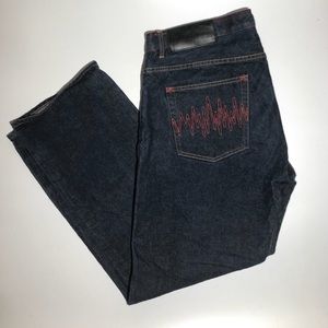 The Hundreds Button Fly Blue Jeans